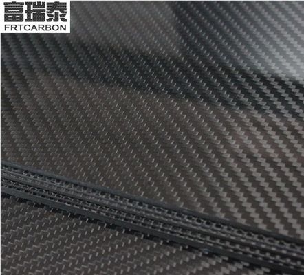 3K carbon fiber laminated mesh/sheet 2mm with twill weave price