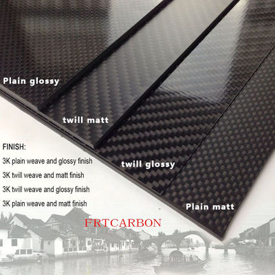 Carbon Fiber Laser Cutting Service Sheets High Strength Carbon Fiber Board FuRuiTai