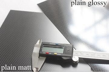 Light Weight and High Strength 600*600mm 3K Plain Matte Carbon Fiber Sheet